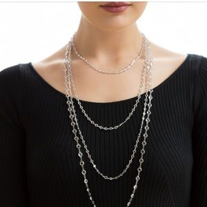 Chanelle Necklace, Crystal